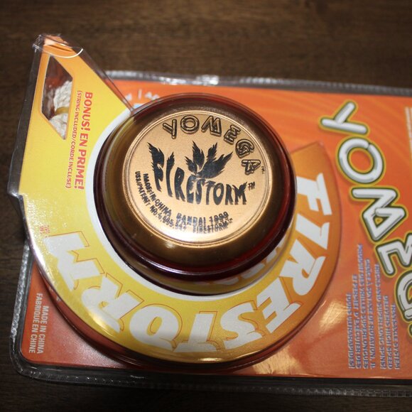 3/$77❤️sealed vintage 1999 YOMEGA FIRESTORM yo-yo Bandai #1400 Level 2 Advanced - Picture 3 of 7